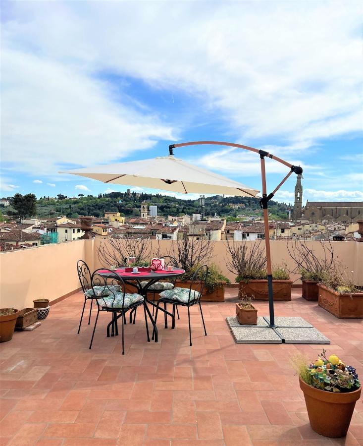 Bianca'S Home-Breathtaking Terrace 360° View Of Firenze Eksteriør billede